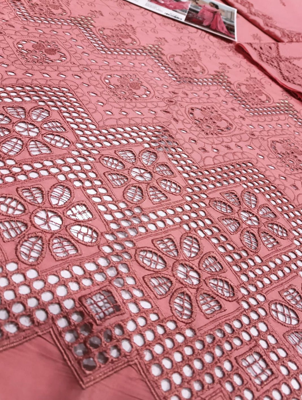 Elegant Beige Chikankari Lawn Suit – Luxury Embroidered Collection