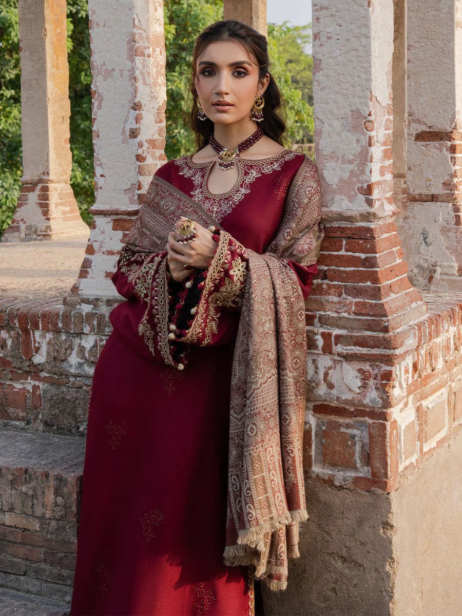 Elegant Heritage in Deep Maroon